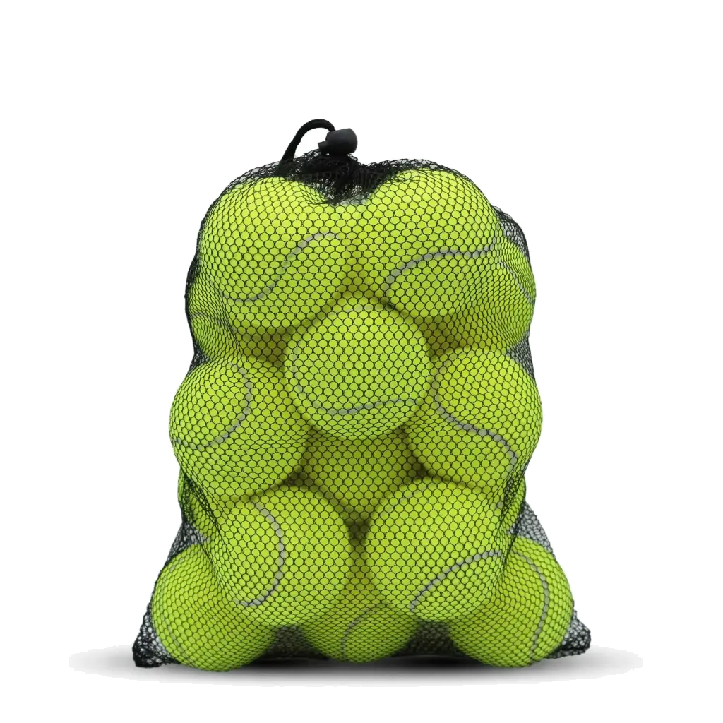 Pelotas De Tenis Para Perros Sportspet (paquete de 12) (tamaño mediano, 6,6 cm) (amarillas)