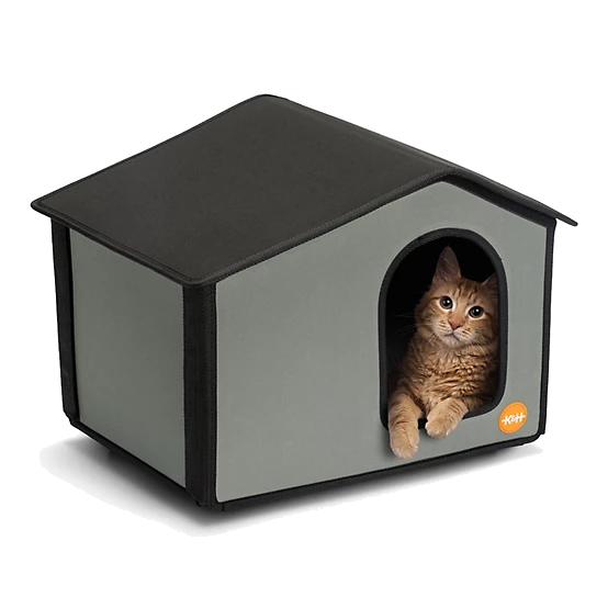 K&H Self-Warming Outdoor Ktty House - Casa para Gatos
