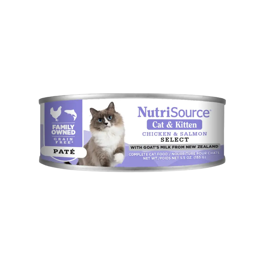 Nutrisource Cat & Kitten Chicken & Salmon Select 156gr