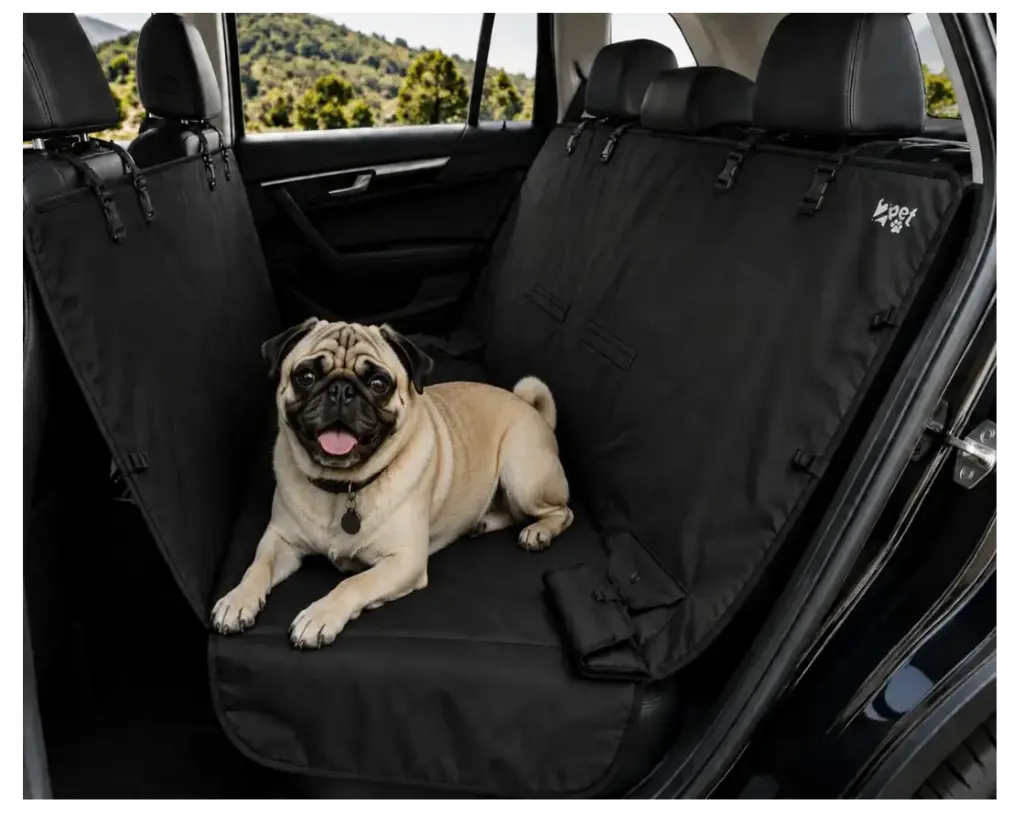 Protector De Asiento 2Pet Color Negro