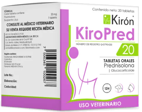 Kiron Kiropred 20mg (Frasco 20Tabs)