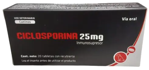 Ciclosporina 25mg (Por Blister)