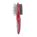 Le Salon Essentials Dog Bristle-Steel Pin Combo Brush - Small