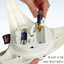 GiGwi Feather Spinner   Pet Droid  with2 replacable natural feather caps and 3 motion sensors