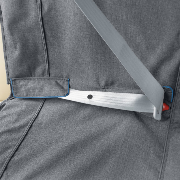 Kurgo Heather Bench Seat Cover Grey/Blue