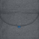 Kurgo Heather Bench Seat Cover Grey/Blue