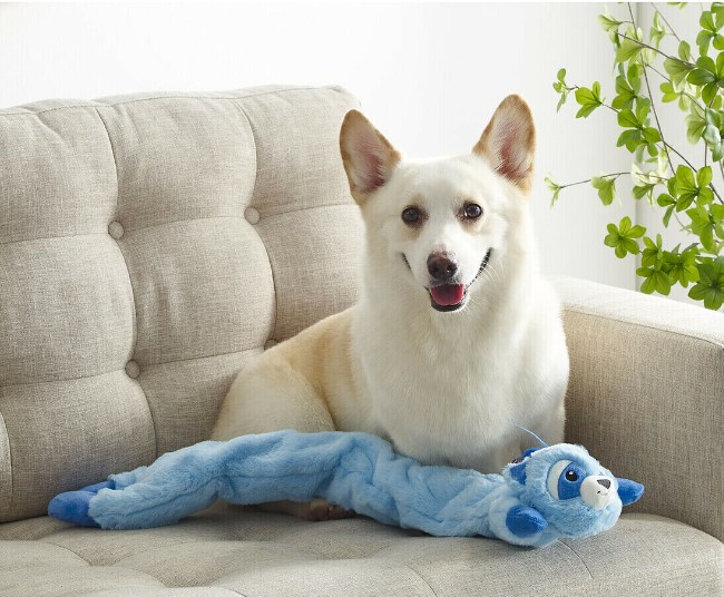 Outward Hound Charming Pet Longidudes Extra Long 75cm Plush Squeaker Dog Toy - Raccoon