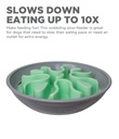 Outward Hound Fun Feeder Wobble Slo-Bowl Dog Bowl, Mint