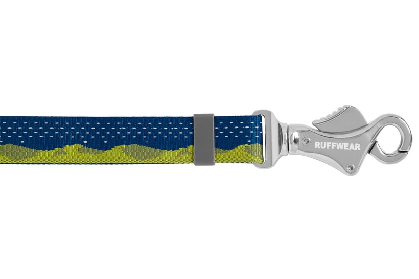 Nuevo-RuffWear Crag Reflective Dog Leash - GreenHills