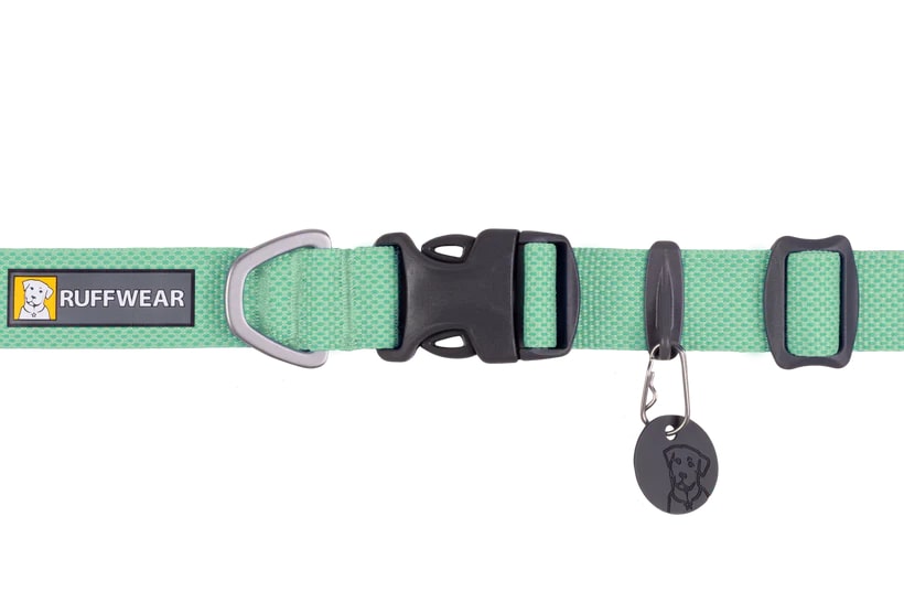 Nuevo-RuffWear Hi & Light Lightweight Dog Collar - Sage Green