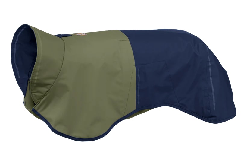 Nuevo-RuffWear Sun Shower Dog Raincoat - Midnight Blue