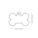 Nuevo-Myfamily Placa Basic Handmade Hueso S