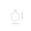 Nuevo-Myfamily Placa Pata Shine Con Purpurina S