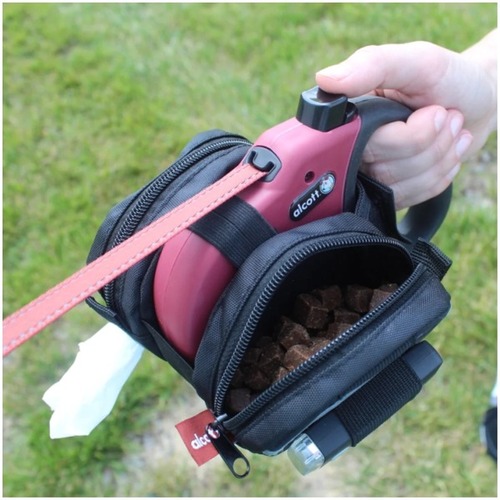 Alcott Retractable Leash Luggage - Negro