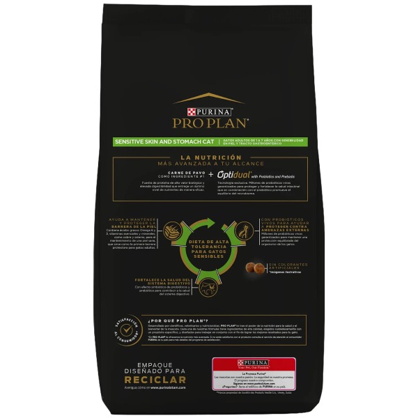 Pro Plan Cat Adult Sensitive Skin & Stomach 3Kg