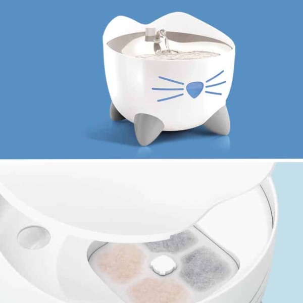 Catit Filtro De Repuesto Fuente Pixi - Pack De 3