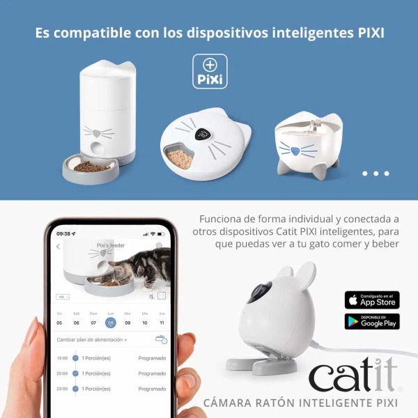Catit Pixi Camara Inteligente Ratón
