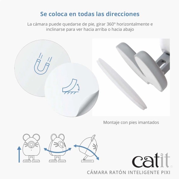 Catit Pixi Camara Inteligente Ratón