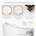 Catit Pixi Fuente De Agua Acero Inoxidable