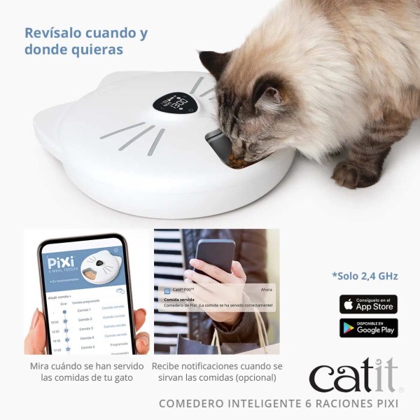 Catit Pixi Comedero Automatico 6 Raciones
