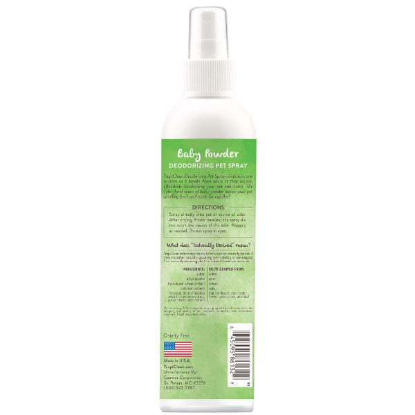 Tropiclean Baby Powder Deodorizing Pet Spray