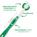Tropiclean Tripleflex Toothbrush For Large Dogs