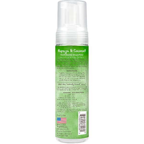 Tropiclean Waterless Shampoo Papaya & Coconut