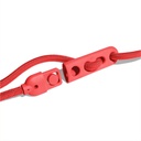 Zeedog Hands-Free Leashes - Neon Coral