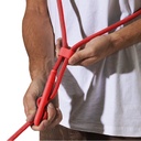 Zeedog Hands-Free Leashes - Neon Coral