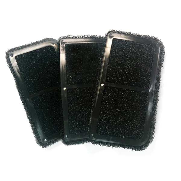 KH CleanFlow Filtro de Carbón Pequeño en Paquete de 3