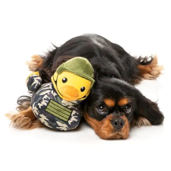 FuzzYard Dog Toy - Commanduck