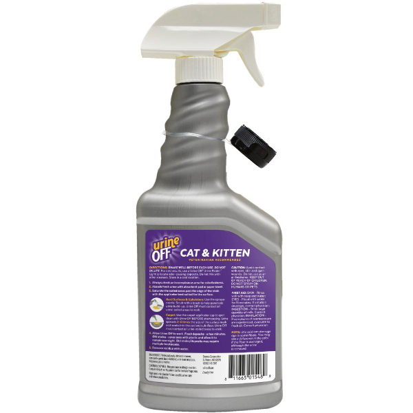 Urine Off Cat & Kitten Hard Surface Spray 16.9Oz / 500Ml