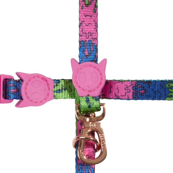 Zeedog Lords Of Zee.Town Melted Harness + Leash Set