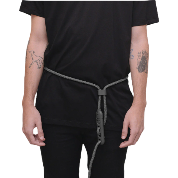 Zeedog Titanium Grey HandsFree Leash