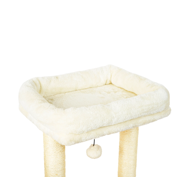 Cama Con Rascadores y Juguetes Interactivos