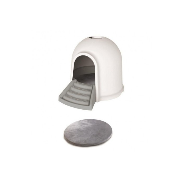 M-Pets Igloo Felino 2 En 1 Azul(45.7X59.7X43.2 Cm)
