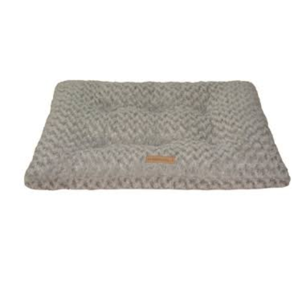 M-Pets Cama Shetland Rectangul L Gris 104X69Cm