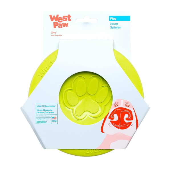 West Paw Juguete Zisc Pequeño Lima