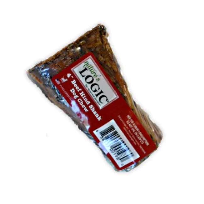 Nature´S Logic Beef Hide Shank Canine Chew 3.5 -4