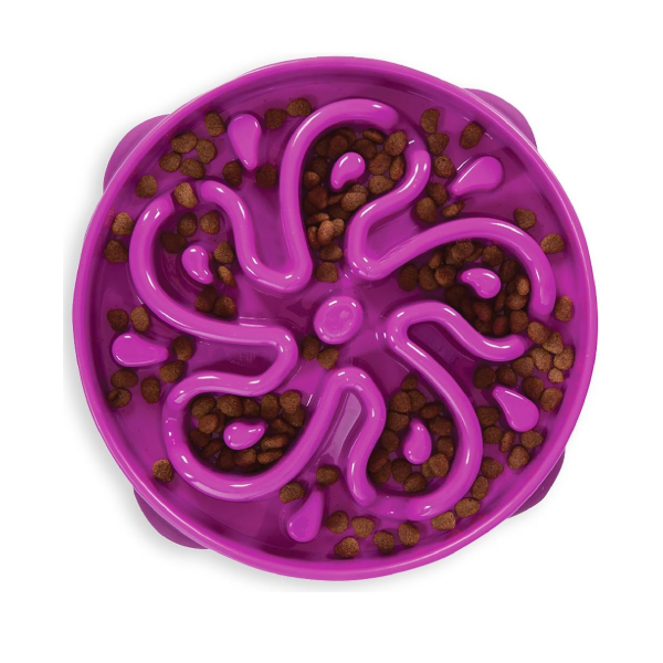 Outward Hound Fun Feeder Flower Prp Lg