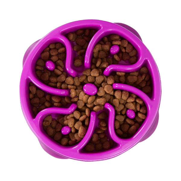 Outward Hound Fun Feeder Flower Prp Md