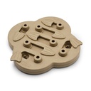 Outward Hound Dog Hide N' Slide Interactive Treat Puzzle Dog Toy, Tan