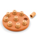 Outward Hound Dog Smart Composite Interactive Treat Puzzle Dog Toy, Orange