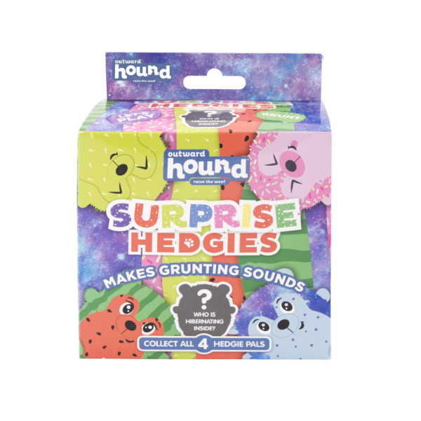 Outward Hound Surprise Hedgies Plush Dog Toy Assorted Small