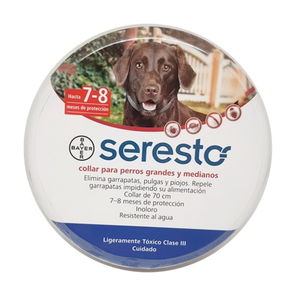 Bayer Collar Seresto Perro Mediano/Grande 70cm