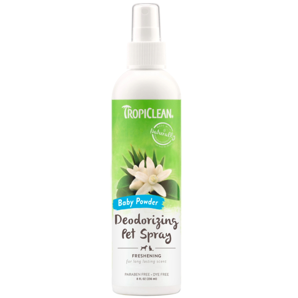 Tropiclean Baby Powder Deodorizing Pet Spray