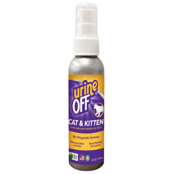 Urine Off Cat & Kitten Hard Surface Spray 4Oz / 118Ml