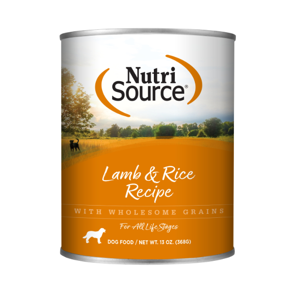 Nutrisource Lamb & Rice Formula 368Gr