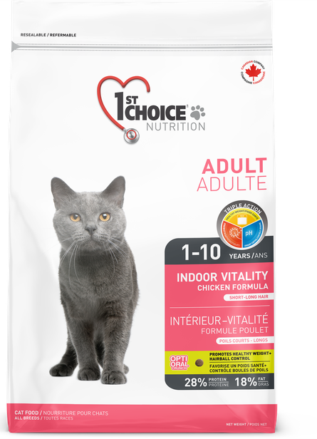 1St Choice Cat Adult Indoor Vitality All Breeds