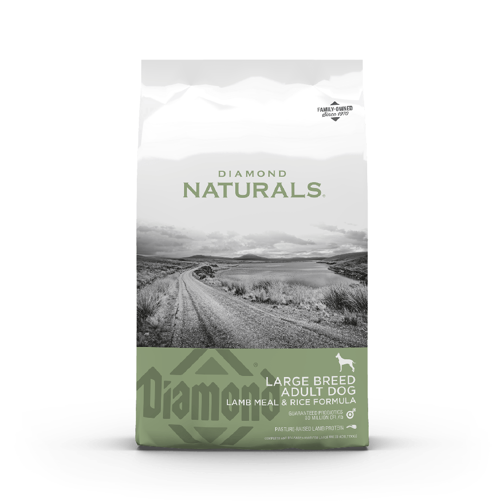 Diamond Naturals Large Breed Adult Dog Lamb Meal & Rice Formula 18.14Kg